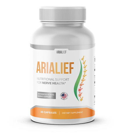 The Arialief bottle Joanne keeps on her nightstand